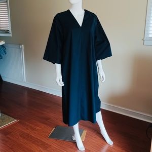 V-Neck, Bracelet Sleeves, European A-line Dress